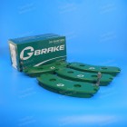 Колодки тормозные "Gbrake"