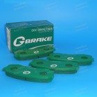 Колодки тормозные "Gbrake"