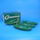 Колодки тормозные "Gbrake"