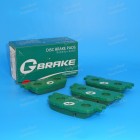 Колодки тормозные "Gbrake"