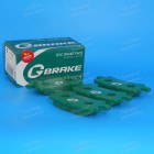 Колодки тормозные "Gbrake"