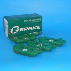 Колодки тормозные "Gbrake"