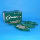 Колодки тормозные "Gbrake"