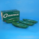 Колодки тормозные "Gbrake"