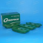 Колодки тормозные "Gbrake"