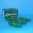 Колодки тормозные "Gbrake"