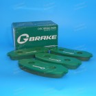 Колодки тормозные "Gbrake"