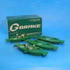 Колодки тормозные "Gbrake"