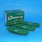 Колодки тормозные "Gbrake"