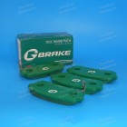 Колодки тормозные "Gbrake"