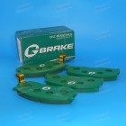 Колодки тормозные "Gbrake"