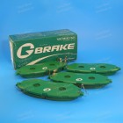 Колодки тормозные "Gbrake"