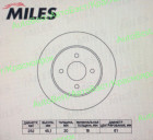 Диск тормозной "Miles" K000062 (40206-2N301)