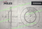 Диск тормозной "Miles" K000088