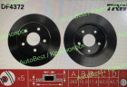 DF4372 / Диск тормозной "TRW" DF4372